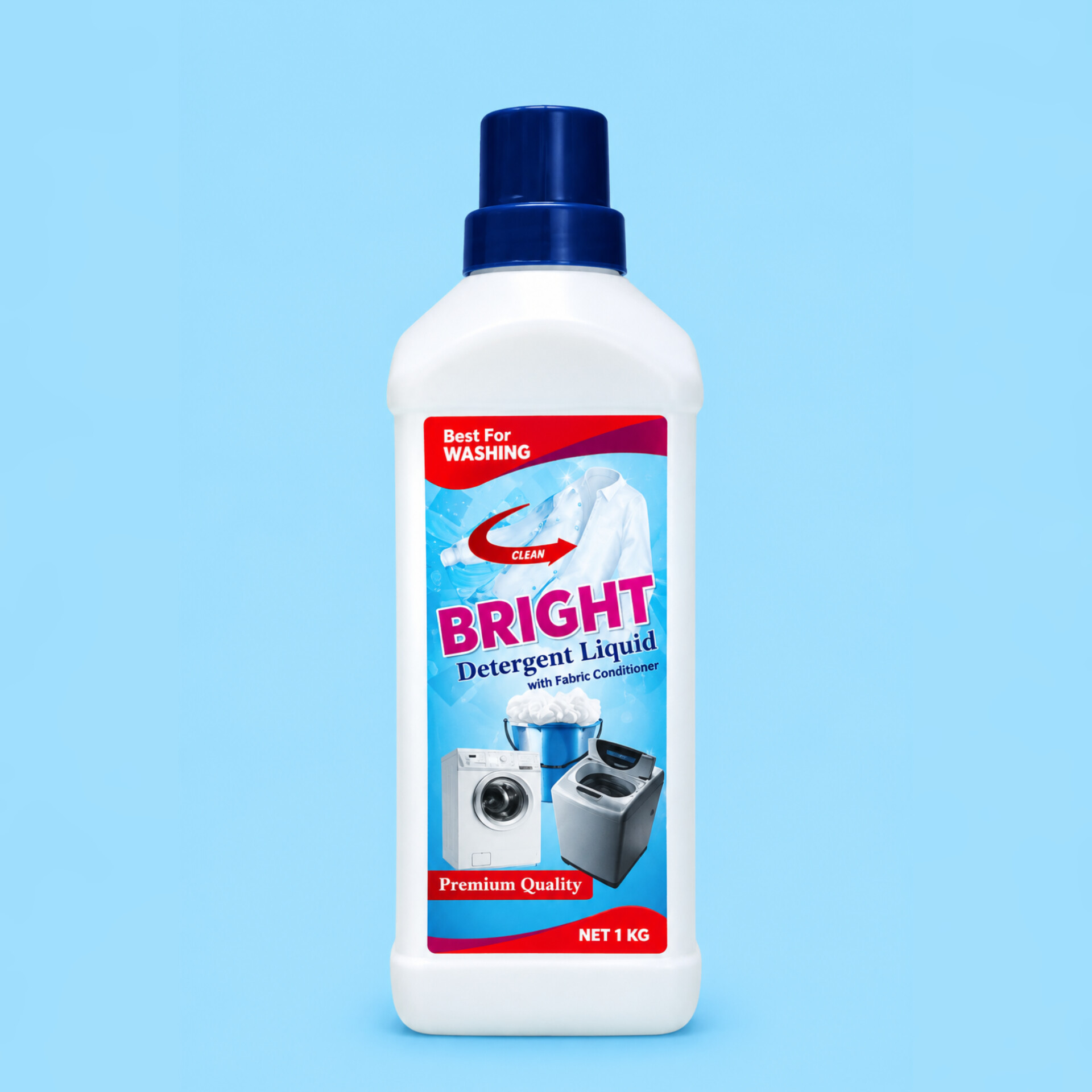 Bright Detergent Liquid 1KG